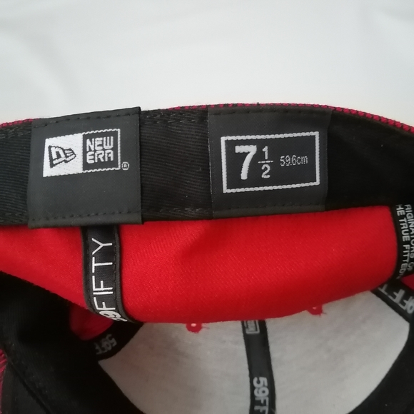 Atlanta Braves Y2K New Era Hat 7 1/2 - Picture 11 of 13